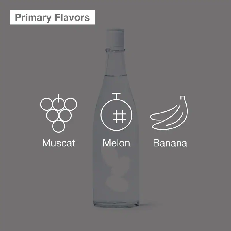 三粒米清酒的香氣說明圖